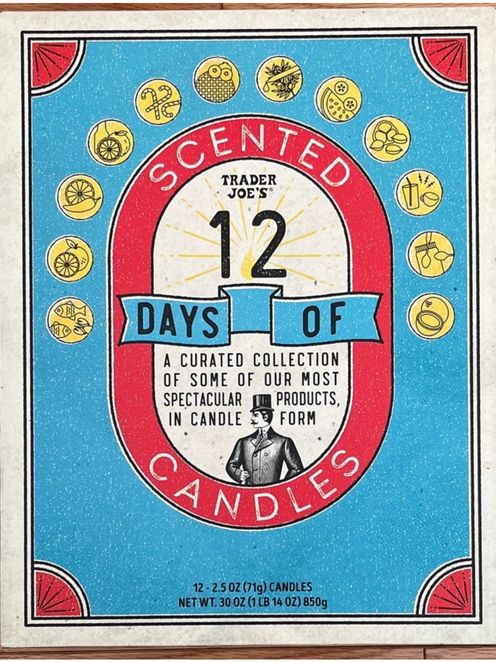 Trader Joe’s Scented 12 Days of Candles